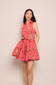 Hannah Dress | Chintz Guava