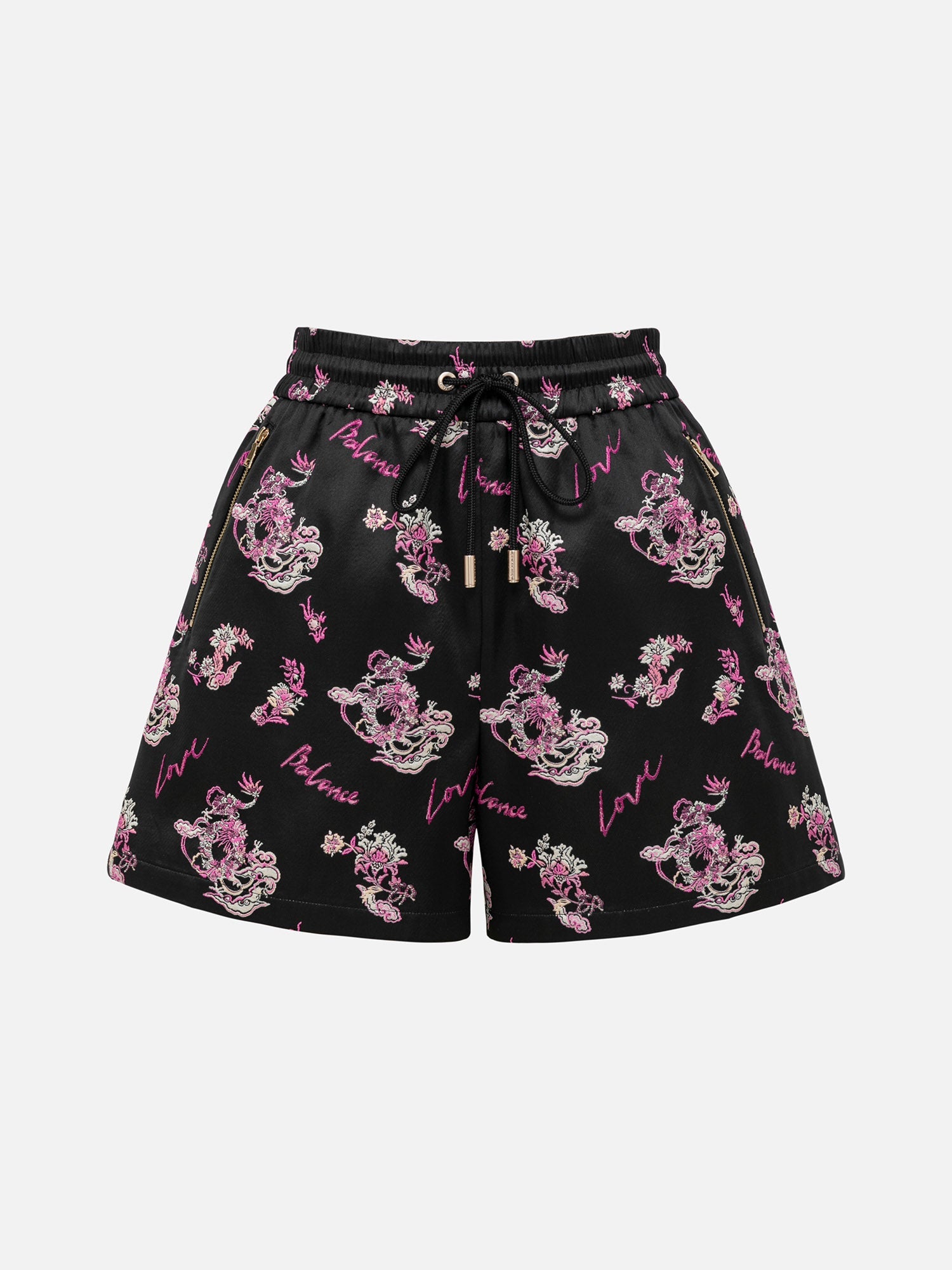 Straight Shorts | Black