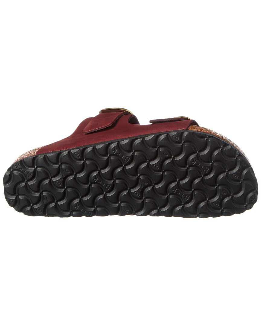 Birkenstock | Womens | Arizona Big Buckle Narrow Leather Sandal | Red
