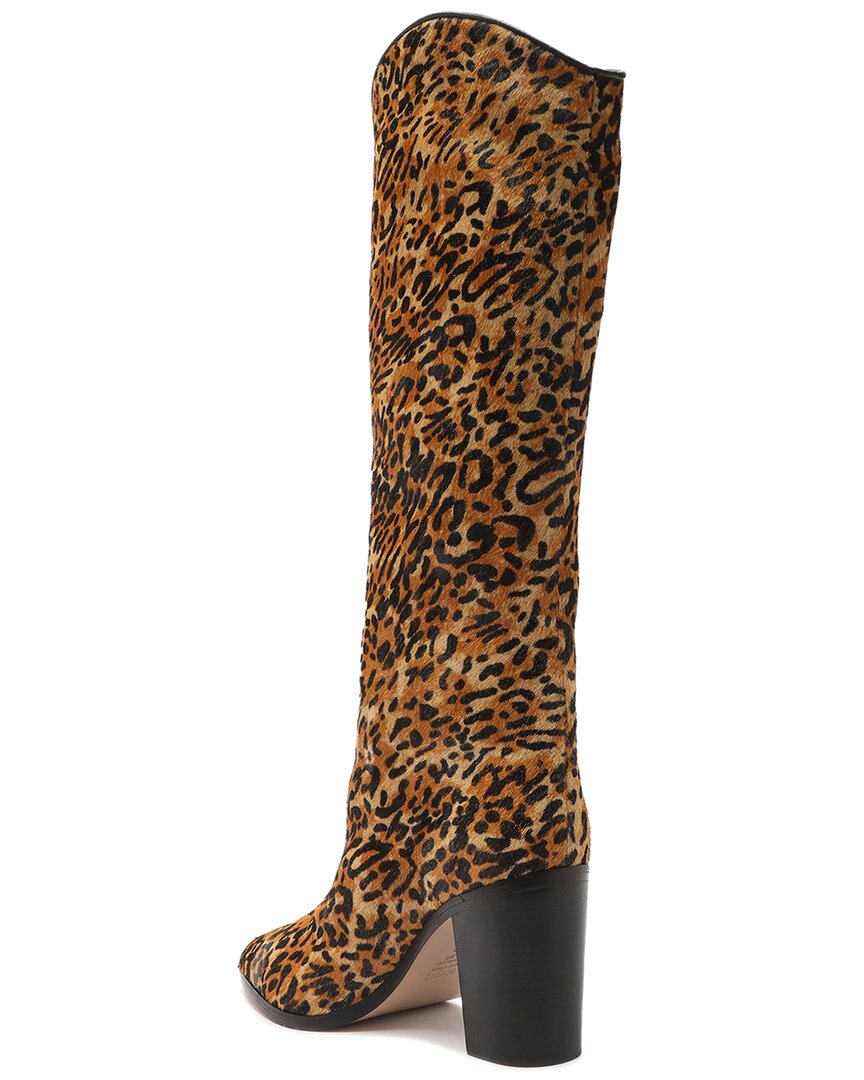 SCHUTZ | Womens | Maryana Block Wild Leather Boot | Multi