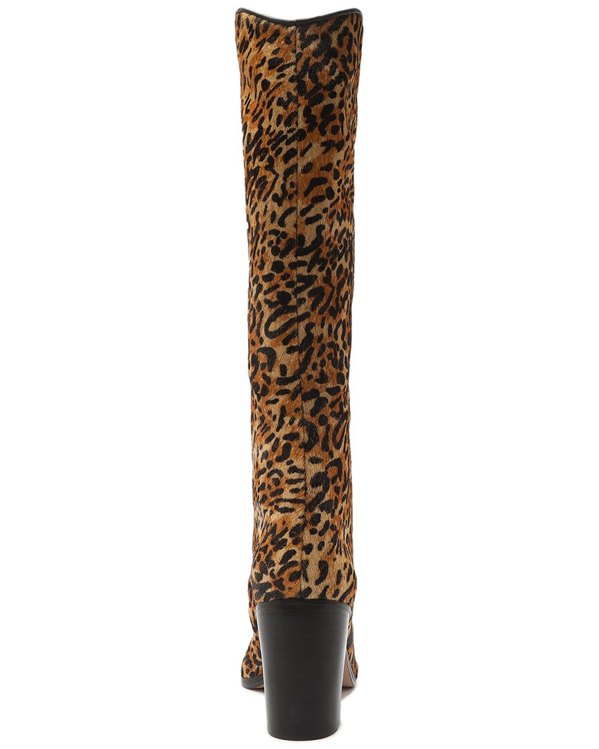 SCHUTZ | Womens | Maryana Block Wild Leather Boot | Multi