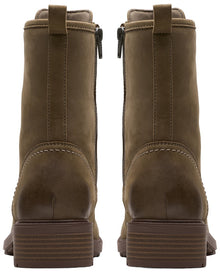 Clarks | Womens | Collection Hearth Maye Nubuck Boot | Grey