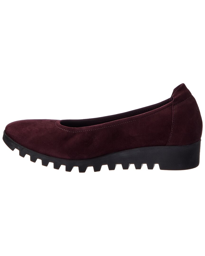 Arche | Womens | Lomiss Leather Flat | Red