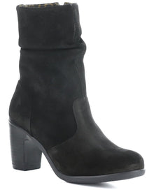 FLY London | Womens | Klei Suede Boot | Black