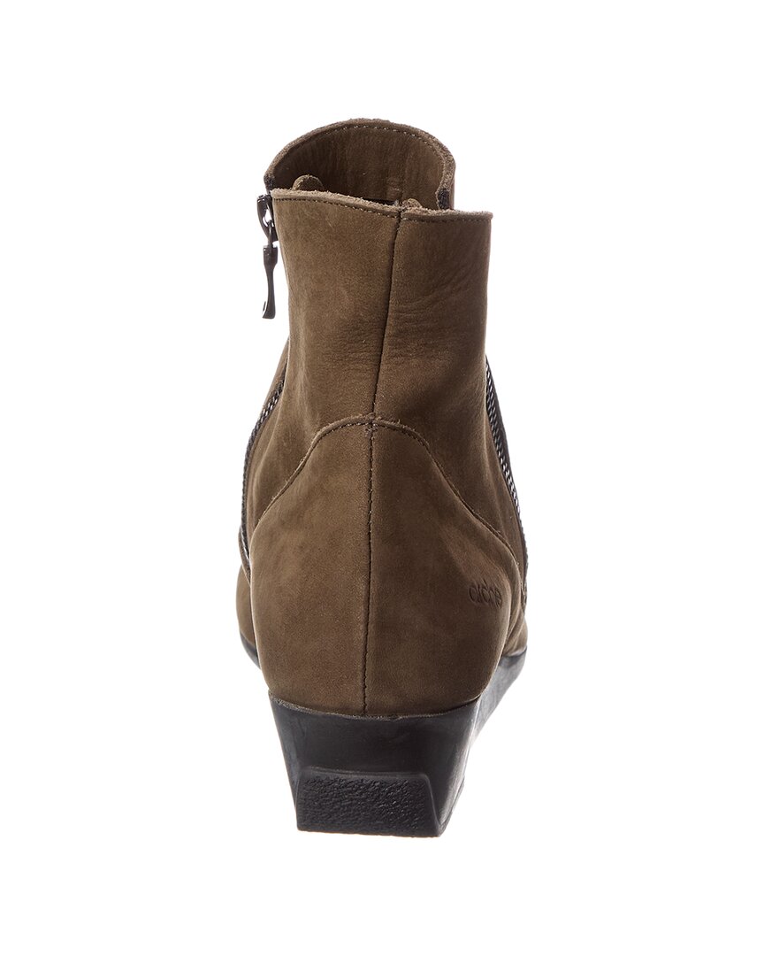 Arche | Womens | Anykem Suede Bootie | Green