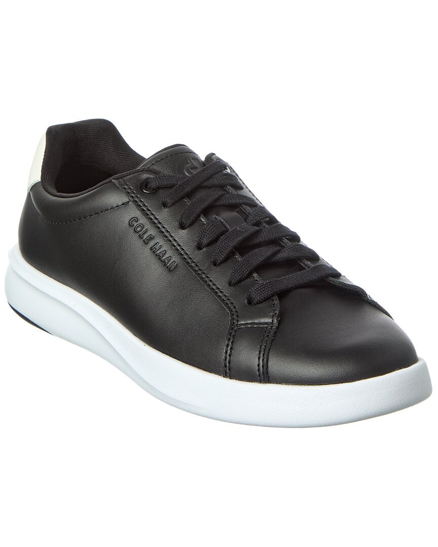 Cole Haan | Womens | Grand Crosscourt Tennis 2.0 Leather Sneaker | Black