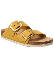 Birkenstock | Womens | Arizona Big Buckle Narrow Leather Sandal | Yellow