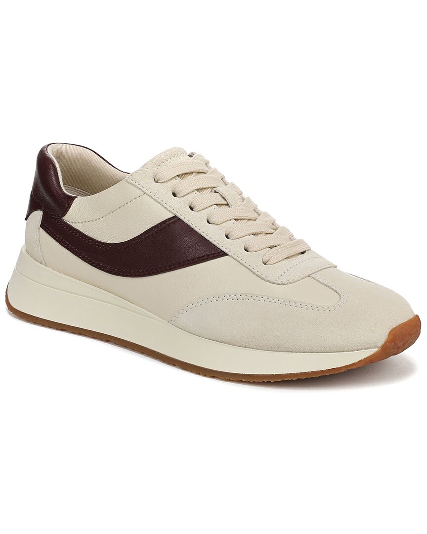 Vince | Womens | Olla Runner-B Leather Sneaker | White
