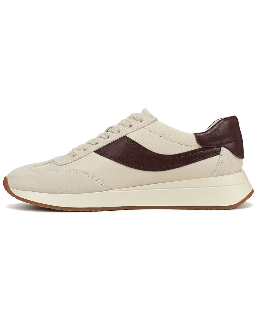 Vince | Womens | Olla Runner-B Leather Sneaker | White