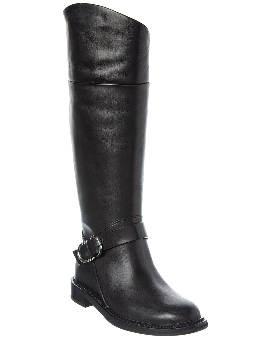 rag & bone | Womens | Hayden Leather Riding Boot | Black