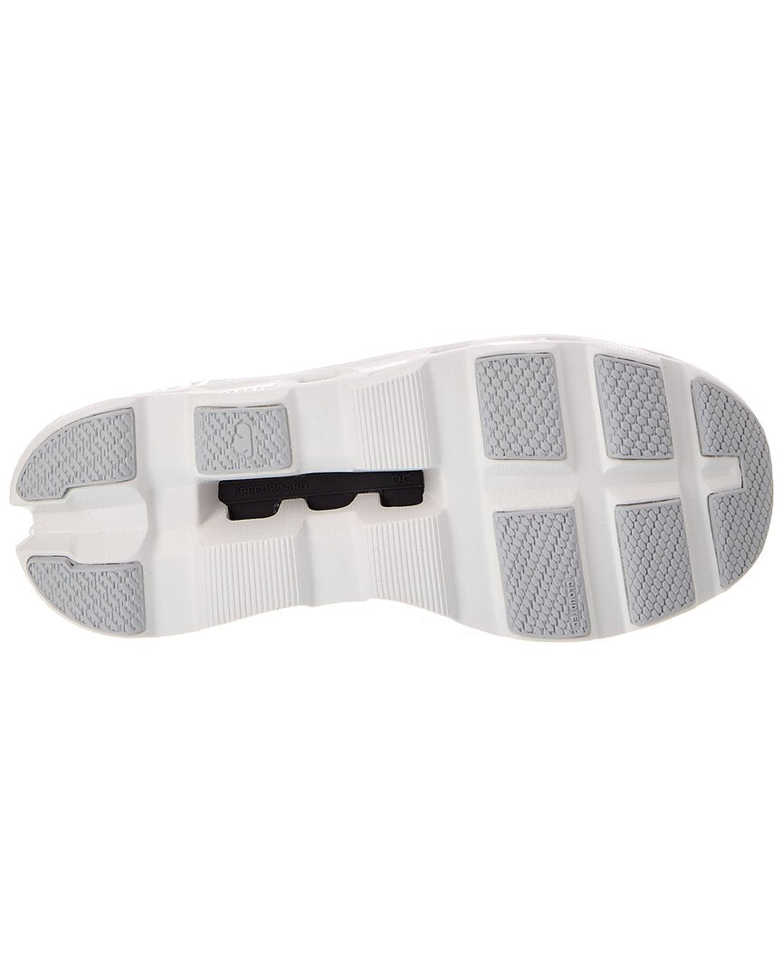 On Running | Womens | CloudMonster 1 Canvas Sneaker | White