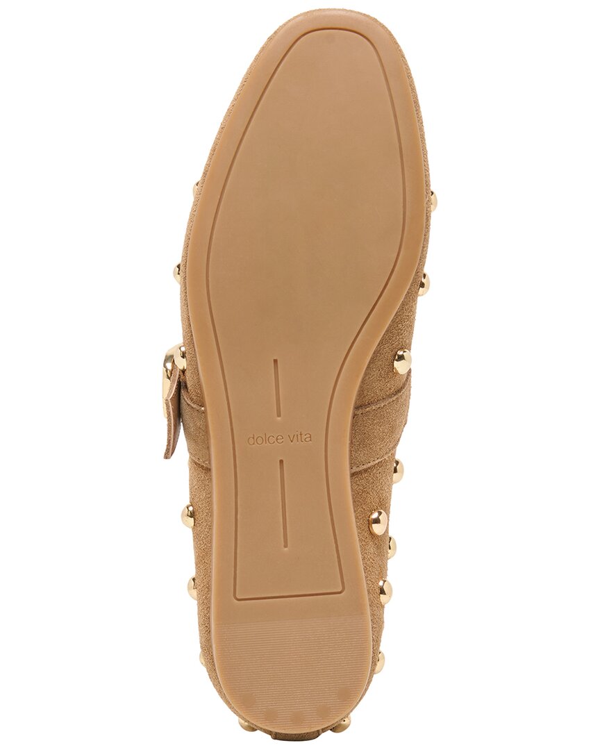 Dolce Vita | Womens | Baila Suede Flat | Brown