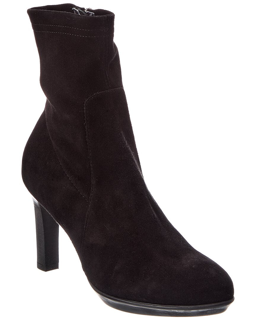 Aquatalia | Womens | Rhumba Low Suede Boot | Black