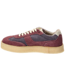 Clarks | Womens | Tor 80 Leather Sneaker | Red