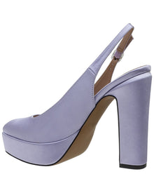 Linea Paolo | Womens | Ivie Satin Pump | Purple