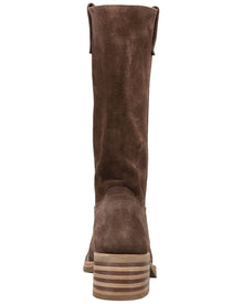 Frye | Womens | Campus 12in Suede Boot | Brown