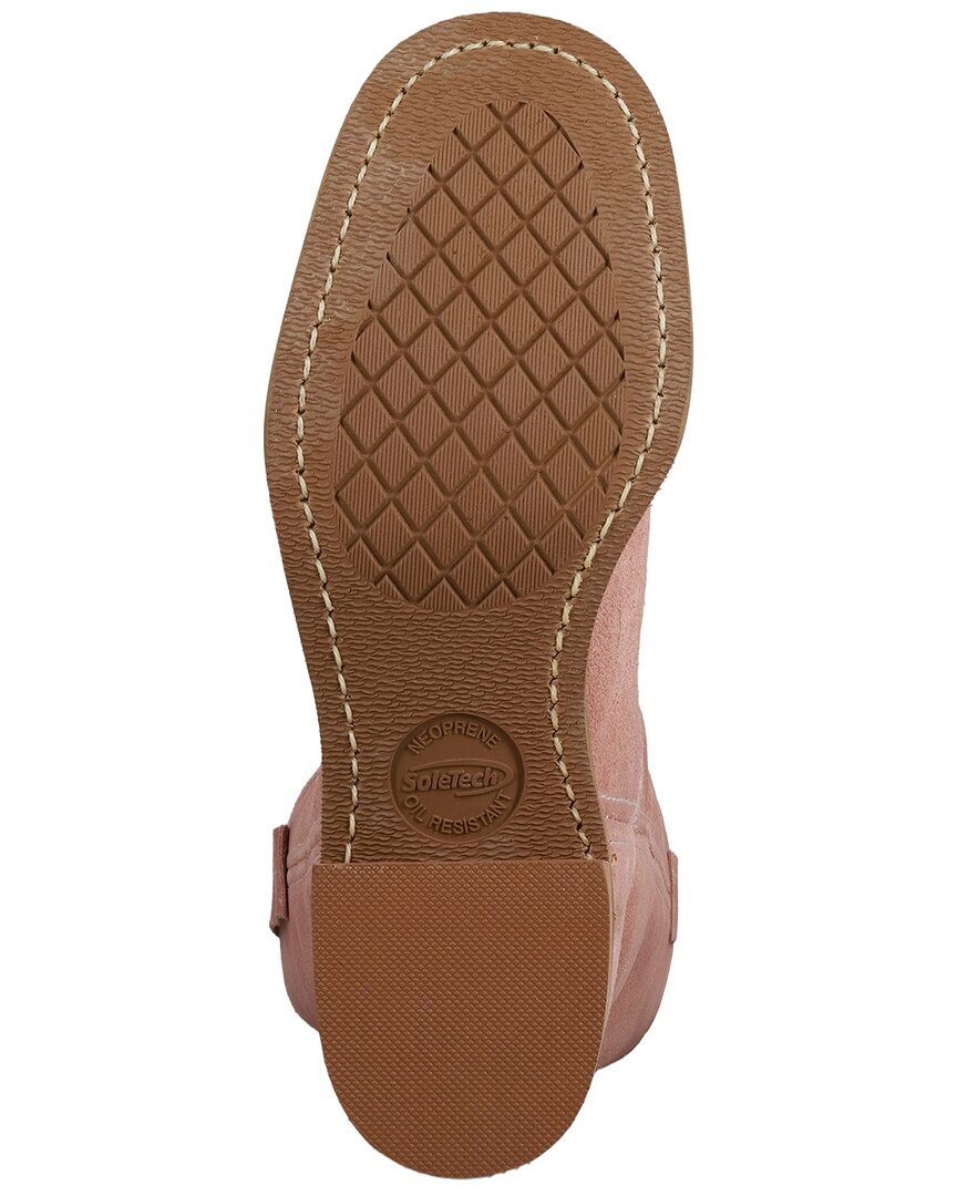 Frye | Womens | Campus 12in Suede Boot | Pink