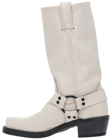 Frye | Womens | Harness 12in Leather Boot | White