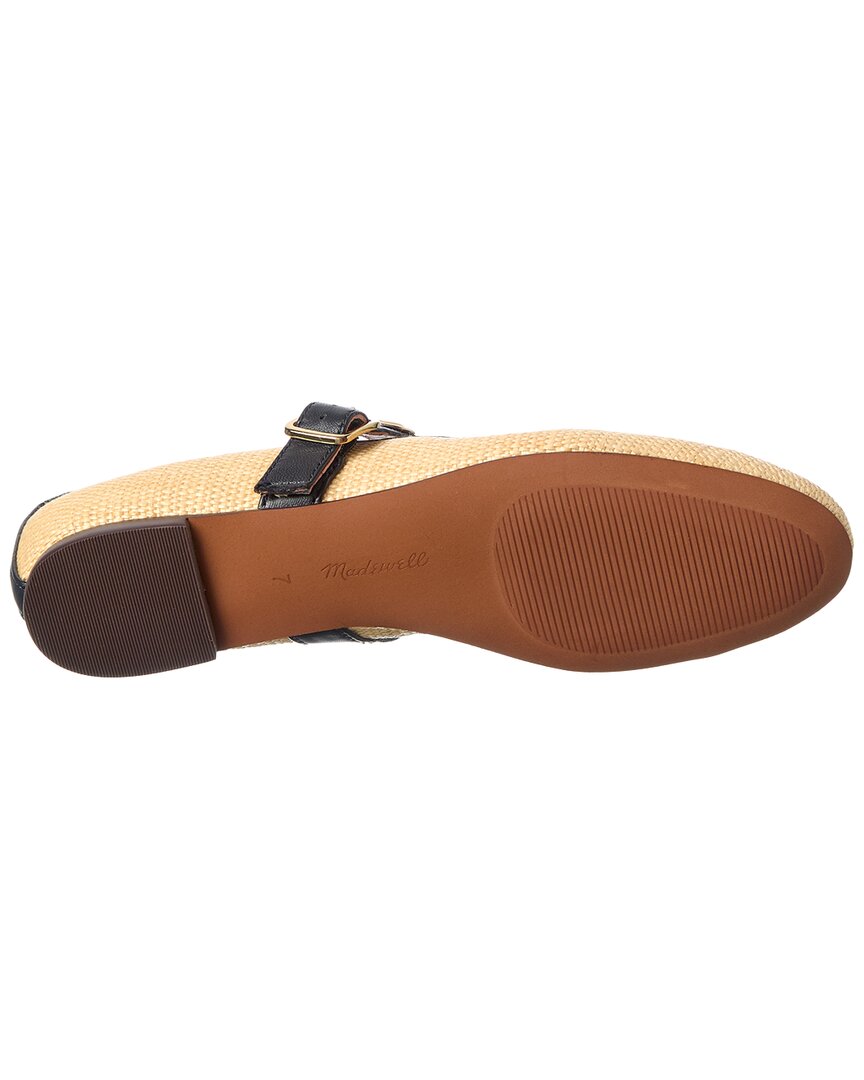 Madewell | Womens | Hera Raffia Mary Jane | Brown
