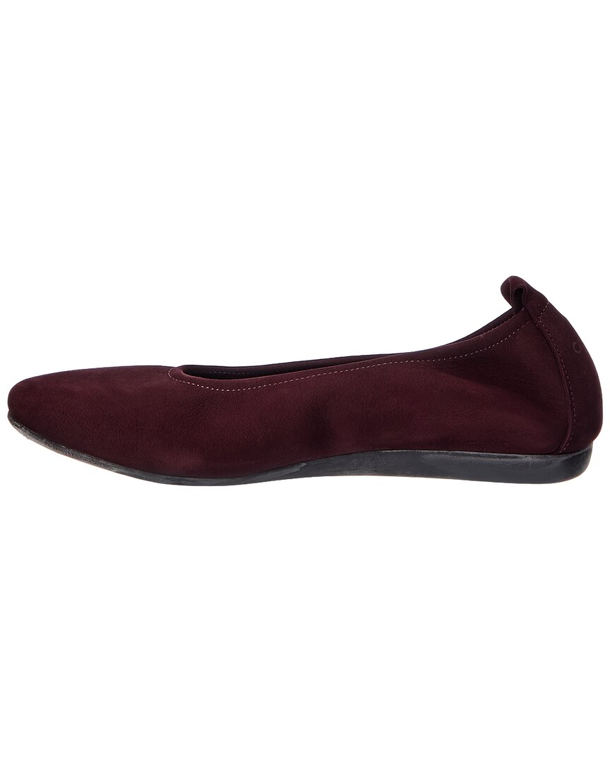 Arche | Womens | Laius Leather Flat | Purple