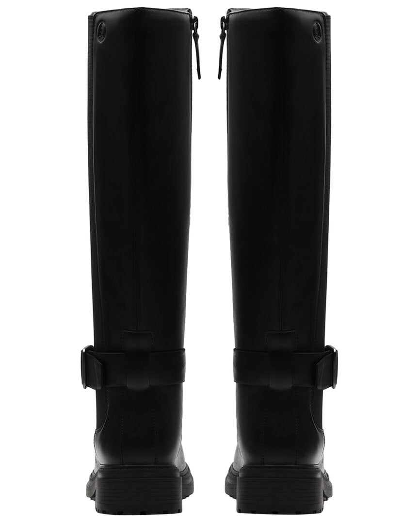 Clarks | Womens | Orinoco3 Tall Leather Boot | Black