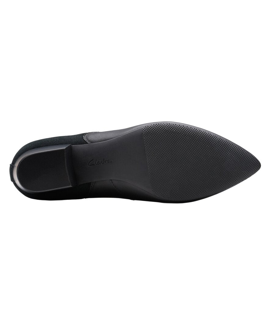Clarks | Womens | Ellanie Vibe Leather Boot | Black