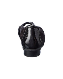 Arche | Womens | Ninova Leather Flat | Black