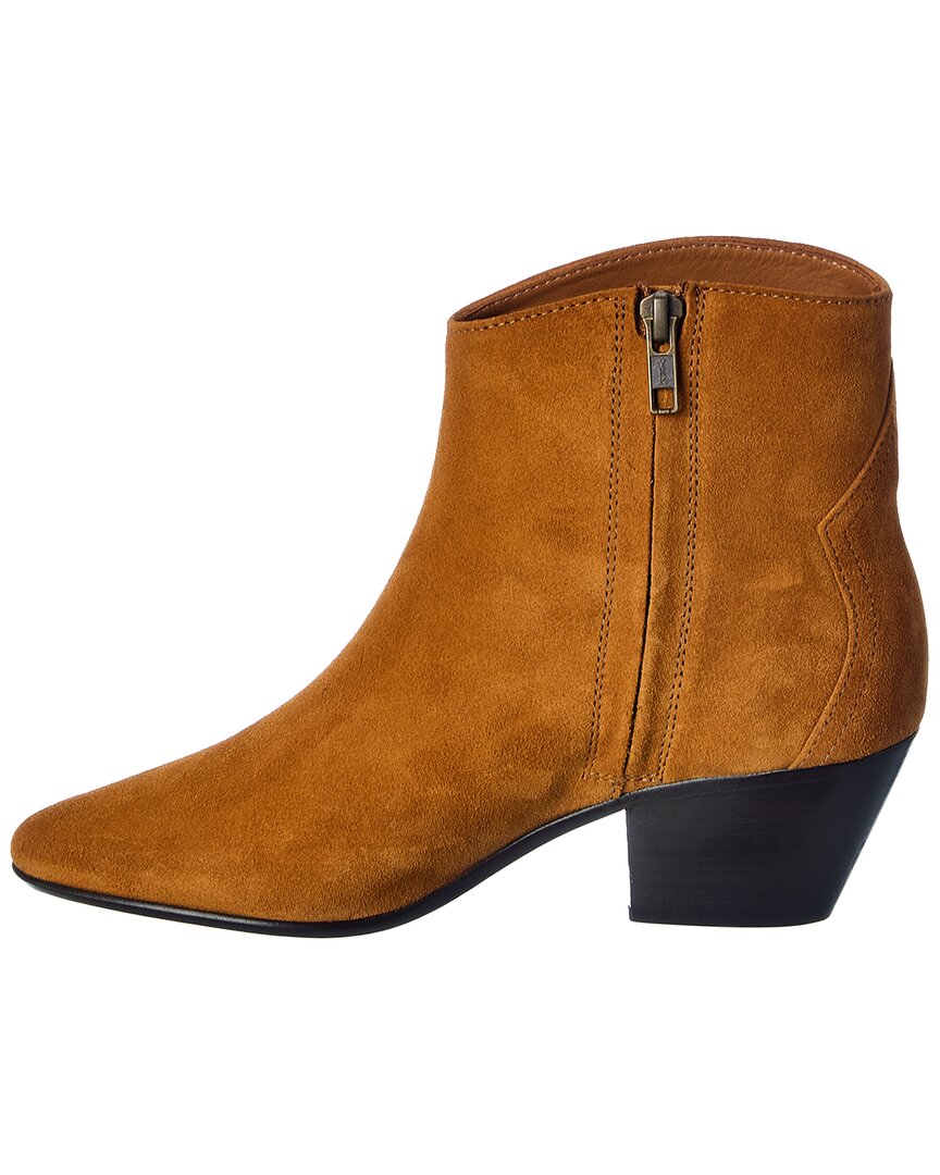 Isabel Marant | Womens | Dacken Suede Bootie | Brown