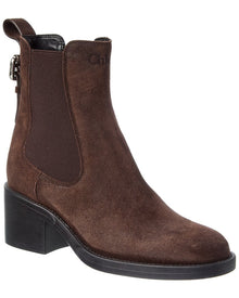 Chloe | Womens | Dakota Suede Boot - I | Brown