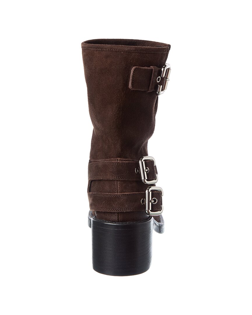 Chloe | Womens | Dakota Suede Bootie | Brown