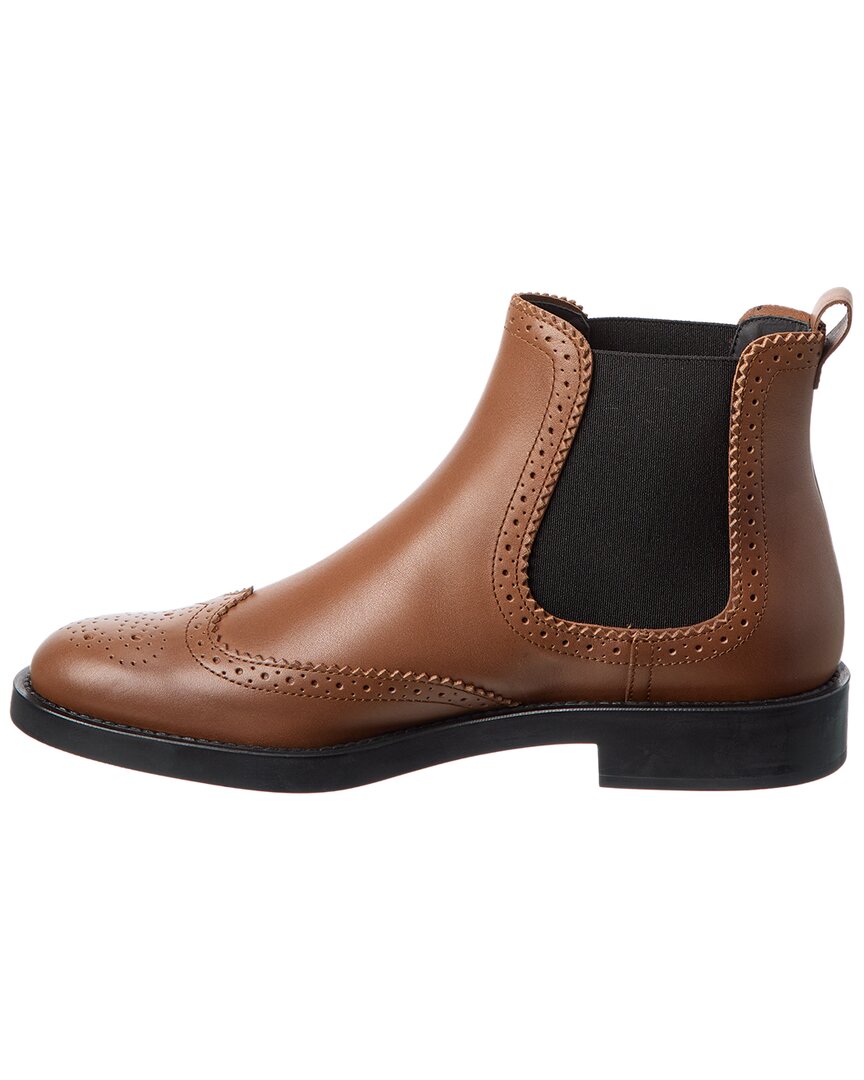 TOD's | Womens | Gomma 60 Leather Boot | Brown