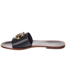 Dolce & Gabbana | Womens | DG Leather Sandal | Black