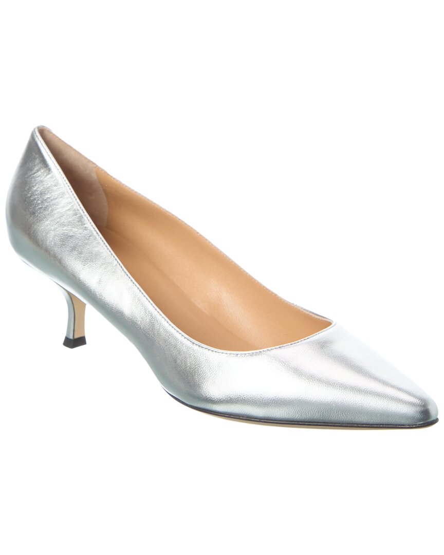 Sergio Rossi | Womens | Secret Leather Pump | Grey