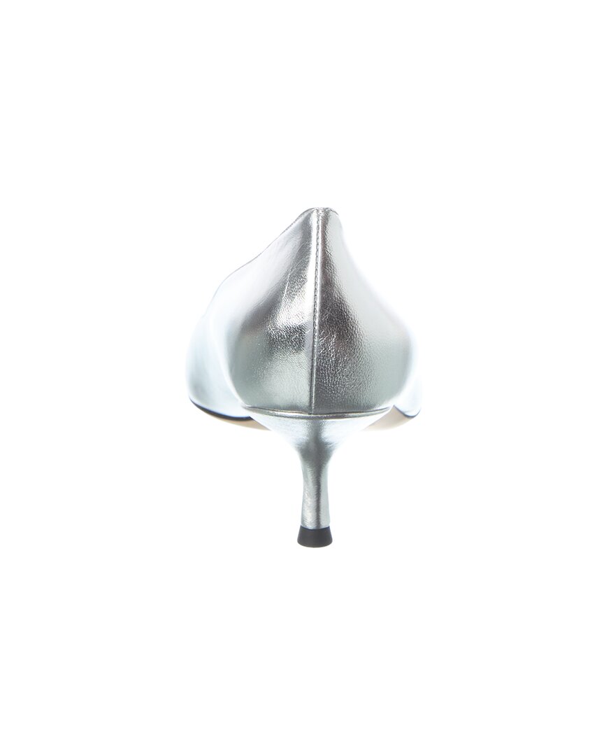 Sergio Rossi | Womens | Secret Leather Pump | Grey