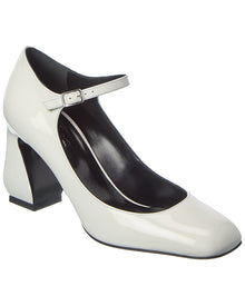 Sergio Rossi | Womens | Patent Pump | White