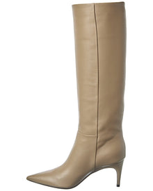 Sergio Rossi | Womens | Cindy Leather Knee-High Boot | Brown