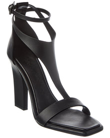 Max Mara | Womens | Vela Leather Sandal | Black
