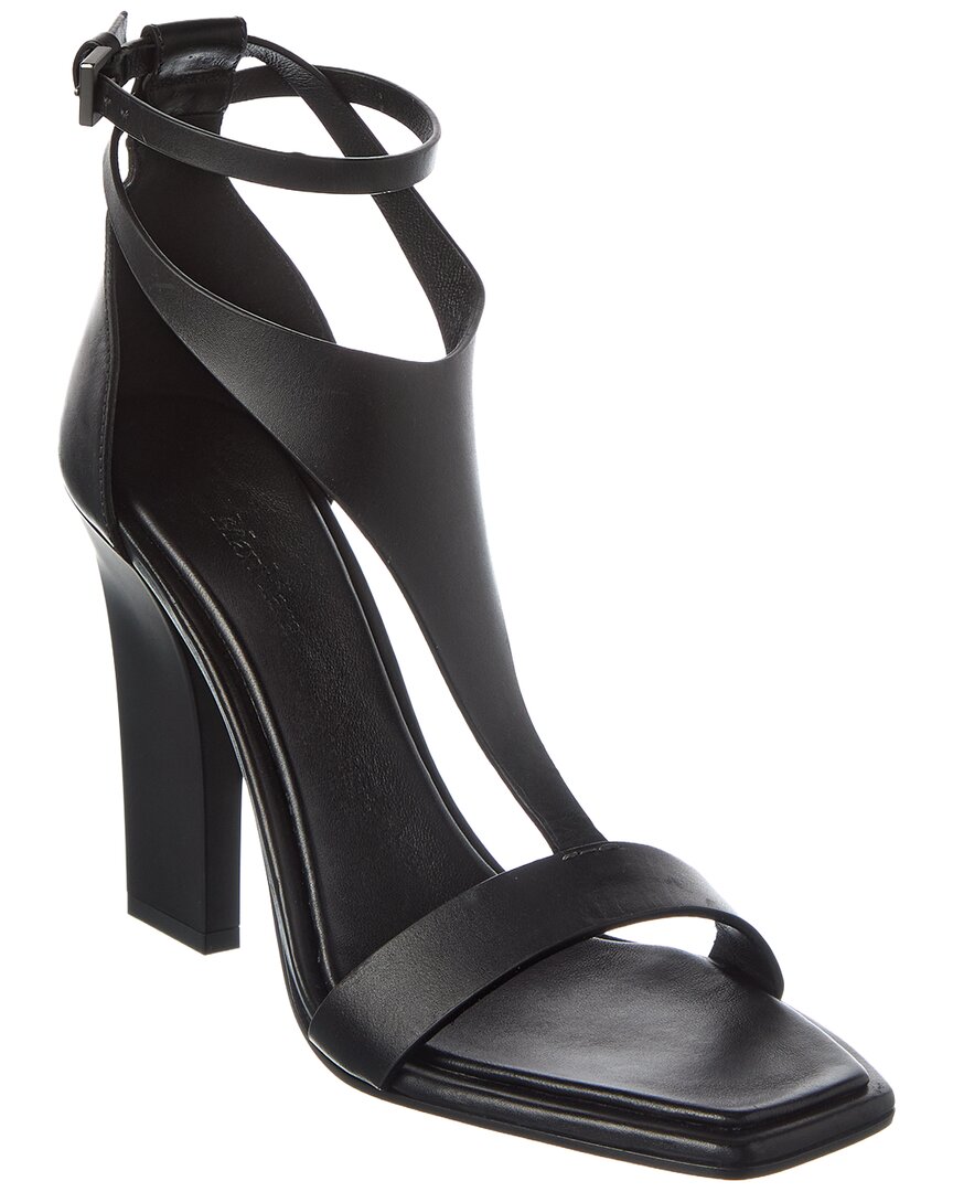 Max Mara | Womens | Vela Leather Sandal | Black