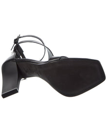 Max Mara | Womens | Vela Leather Sandal | Black