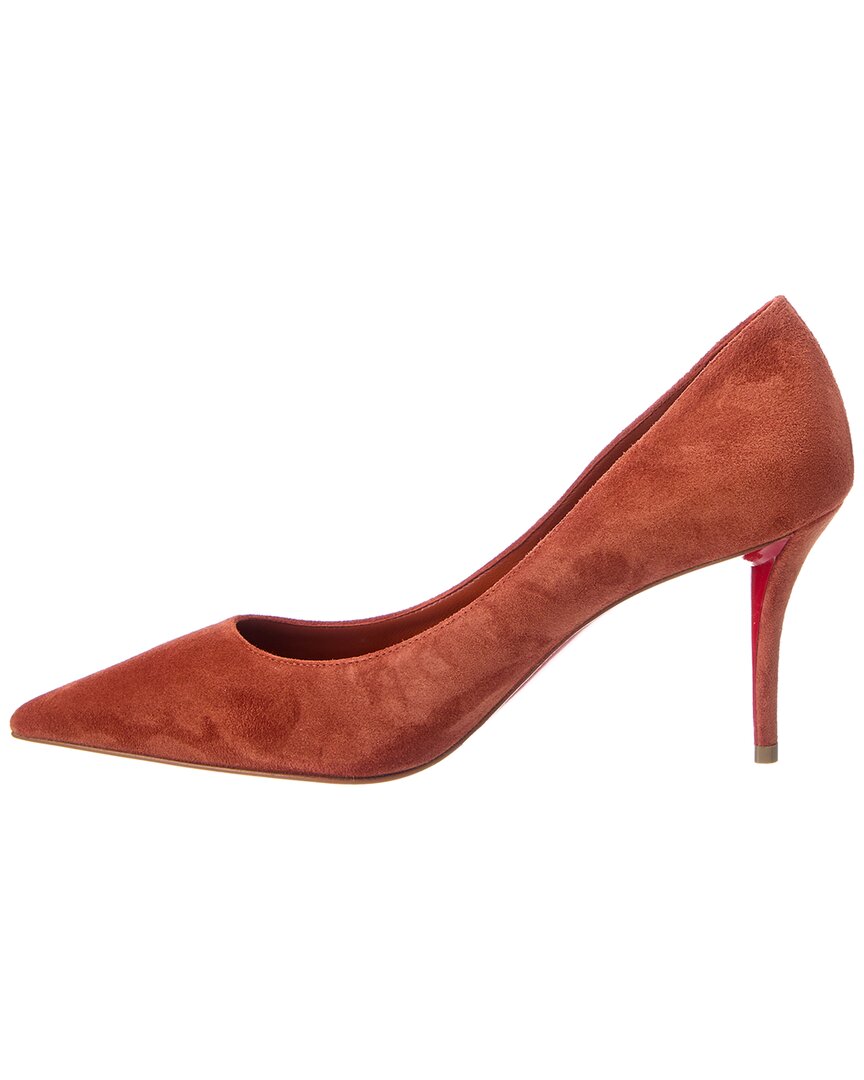 Christian Louboutin | Womens | Miss Z 80 Suede Pump | Red