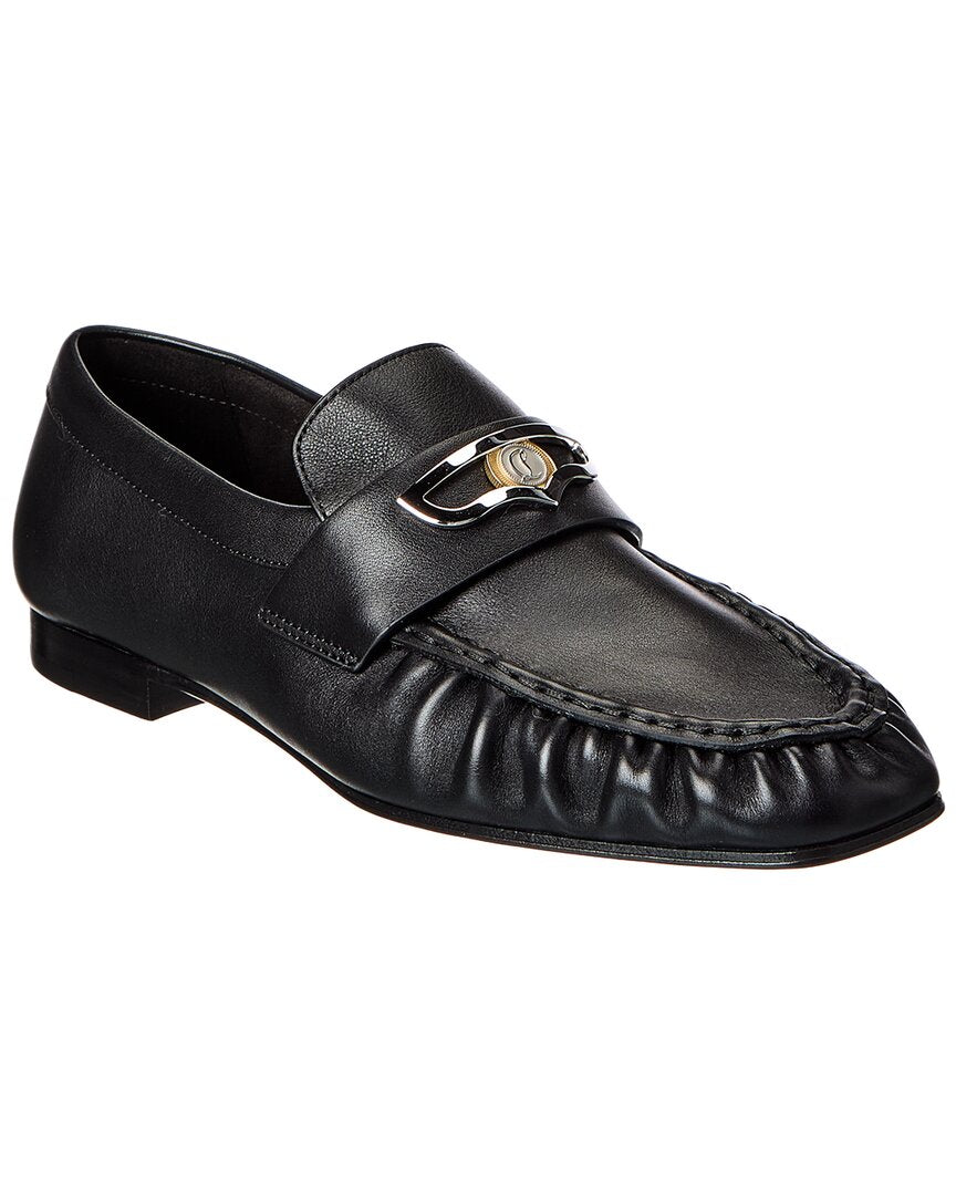 Christian Louboutin | Womens | Mocallista Leather Loafer | Black