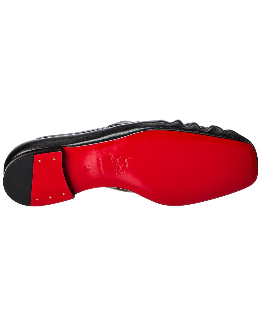 Christian Louboutin | Womens | Mocallista Leather Loafer | Black