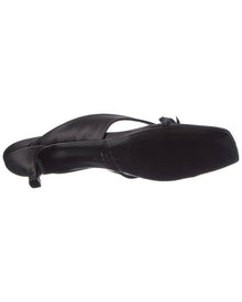 TOTEME | Womens | Satin Sandal | Black