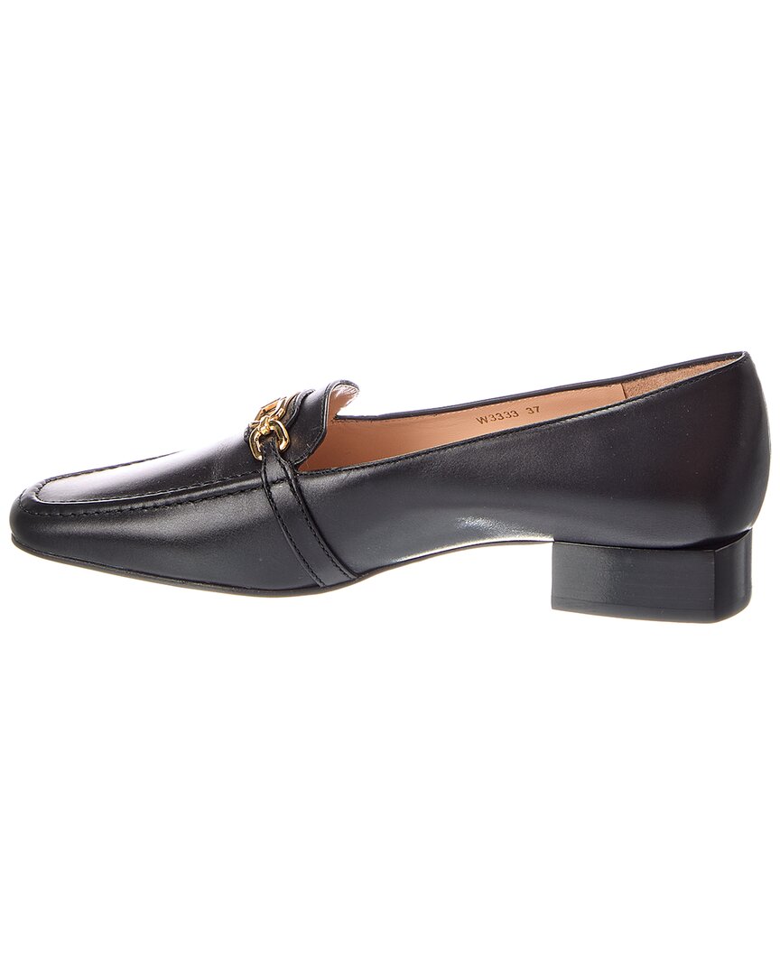 Tom Ford | Womens | Logo Leather Loafer | Black