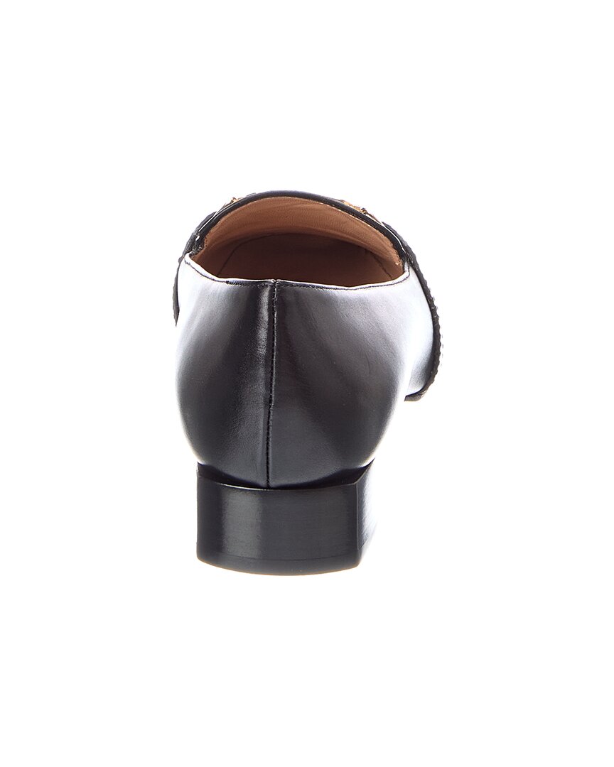 Tom Ford | Womens | Logo Leather Loafer | Black