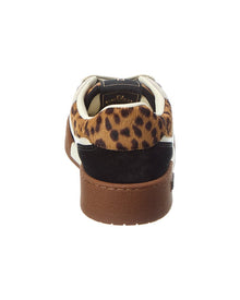 FENDI | Womens | Match Haircalf & Suede Sneaker | Brown Multi