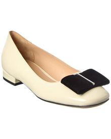 Tom Ford | Womens | Patent Ballerina Flat | White