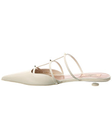 Valentino | Womens | Rockstud 20 Leather Mule | White