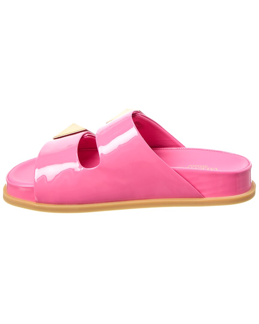 Valentino | Womens | Roman Stud Patent Slide | Multi