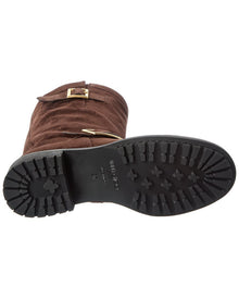 Jimmy Choo | Womens | Biker Mid Suede Boot | Brown
